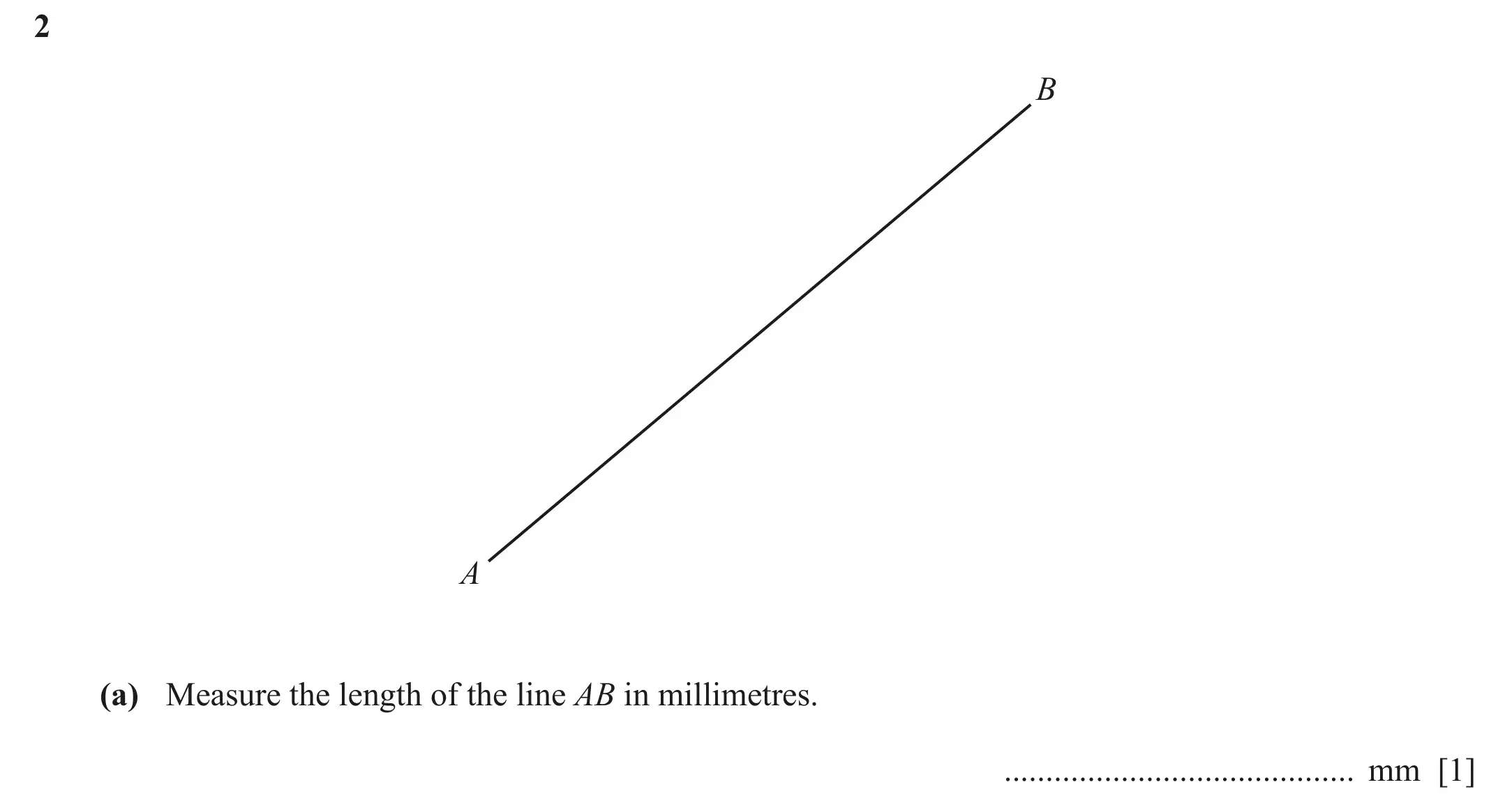 Question 2(a) - Cambridge IGCSE Maths Past Papers - Core Calculator June 2022 - Paper 13