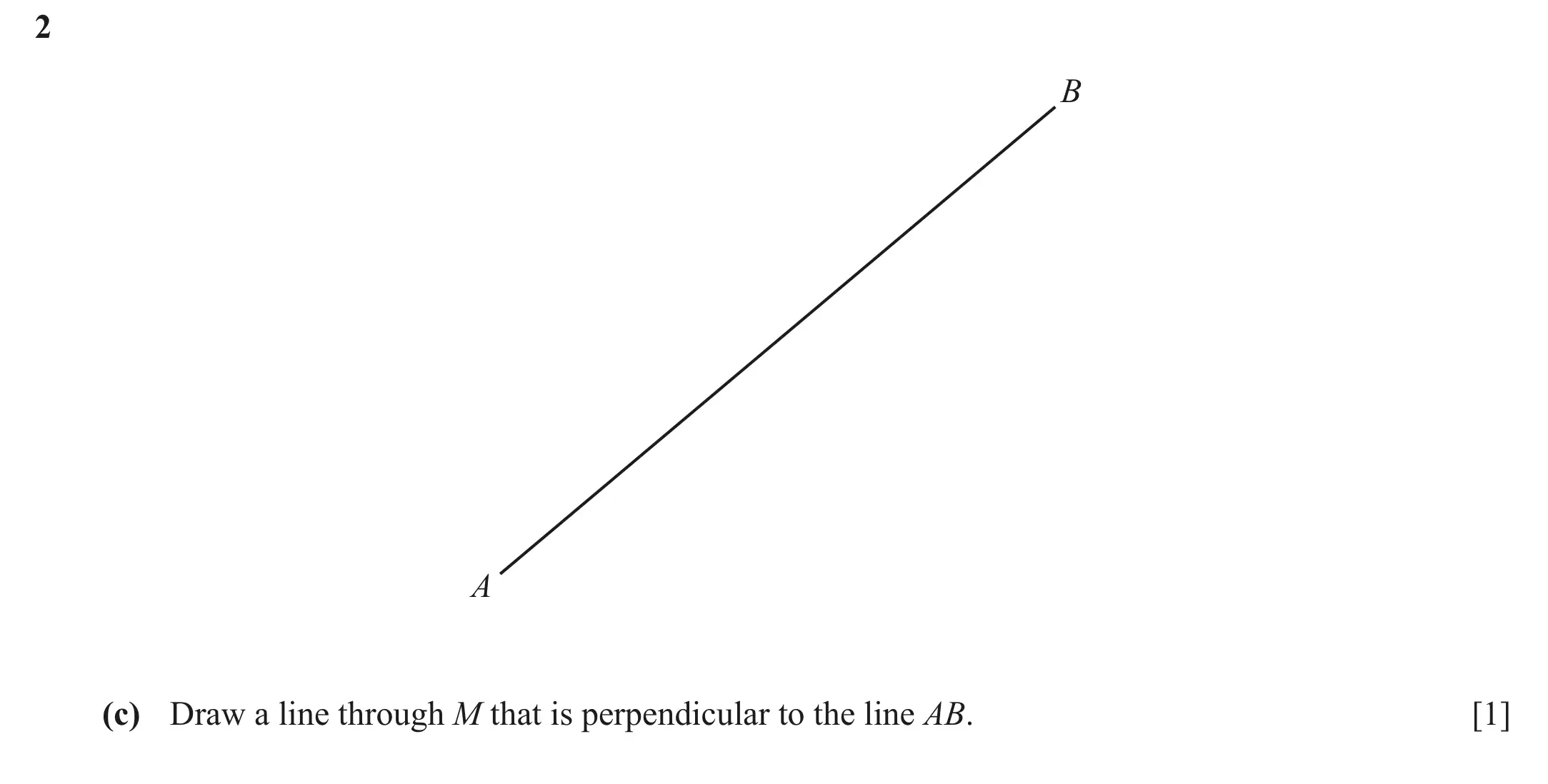 Question 2(c) - Cambridge IGCSE Maths Past Papers - Core Calculator June 2022 - Paper 13
