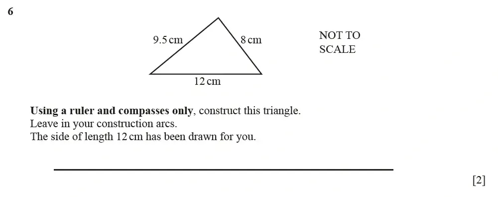 Question 06 - Cambridge IGCSE Maths Past Papers - Extended Calculator March 2022 - Paper 2