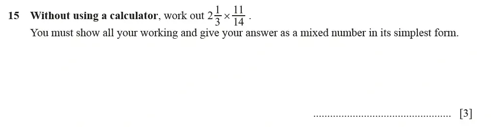Question 15 - Cambridge IGCSE Maths Past Papers - Extended Calculator March 2022 - Paper 2