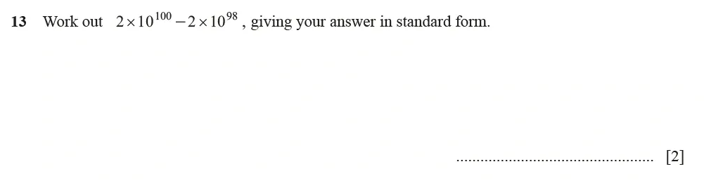 Question 13 - Cambridge IGCSE Maths Past Papers - Extended Calculator June 2022 - Paper 21