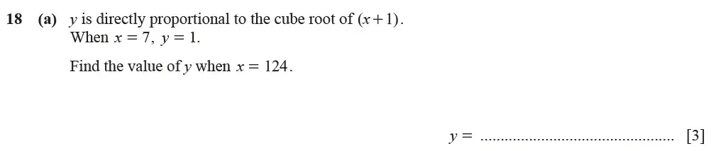 Question 18(a) - Cambridge IGCSE Maths Past Papers - Extended Calculator June 2022 - Paper 22