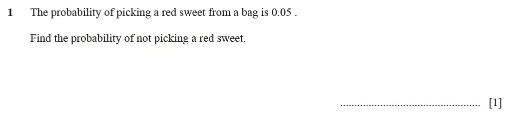 Question 01 - Cambridge IGCSE Maths Past Papers - Extended Calculator June 2022 - Paper 23