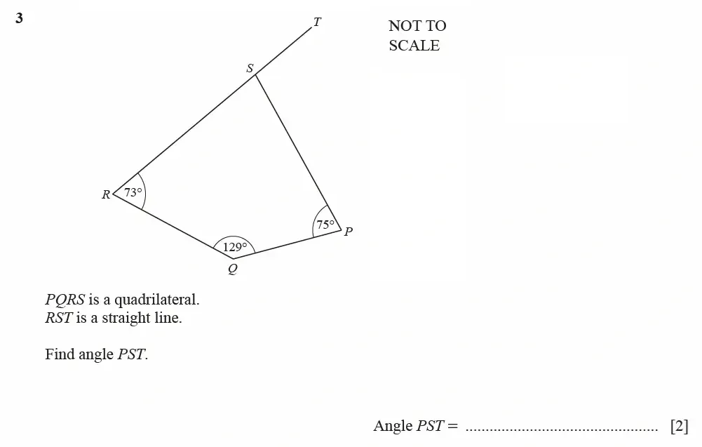 Question 03 - Cambridge IGCSE Maths Past Papers - Extended Calculator June 2022 - Paper 23