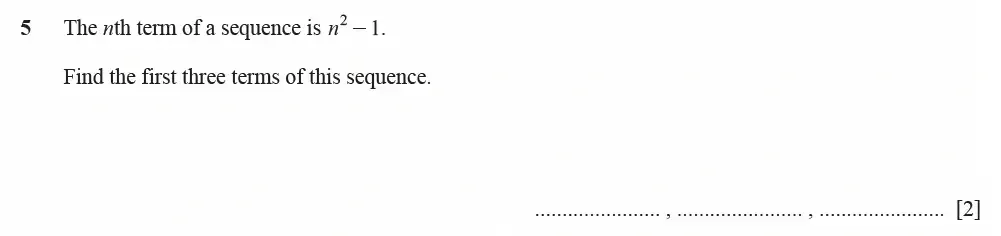 Question 05 - Cambridge IGCSE Maths Past Papers - Extended Calculator June 2022 - Paper 23
