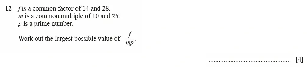 Question 12 - Cambridge IGCSE Maths Past Papers - Extended Calculator June 2022 - Paper 23