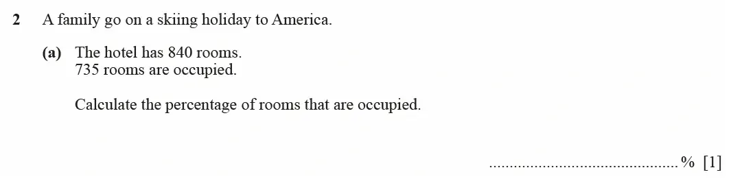 Question 02(a) - Cambridge IGCSE Maths Past Papers - Core Calculator March 2021 - Paper 3