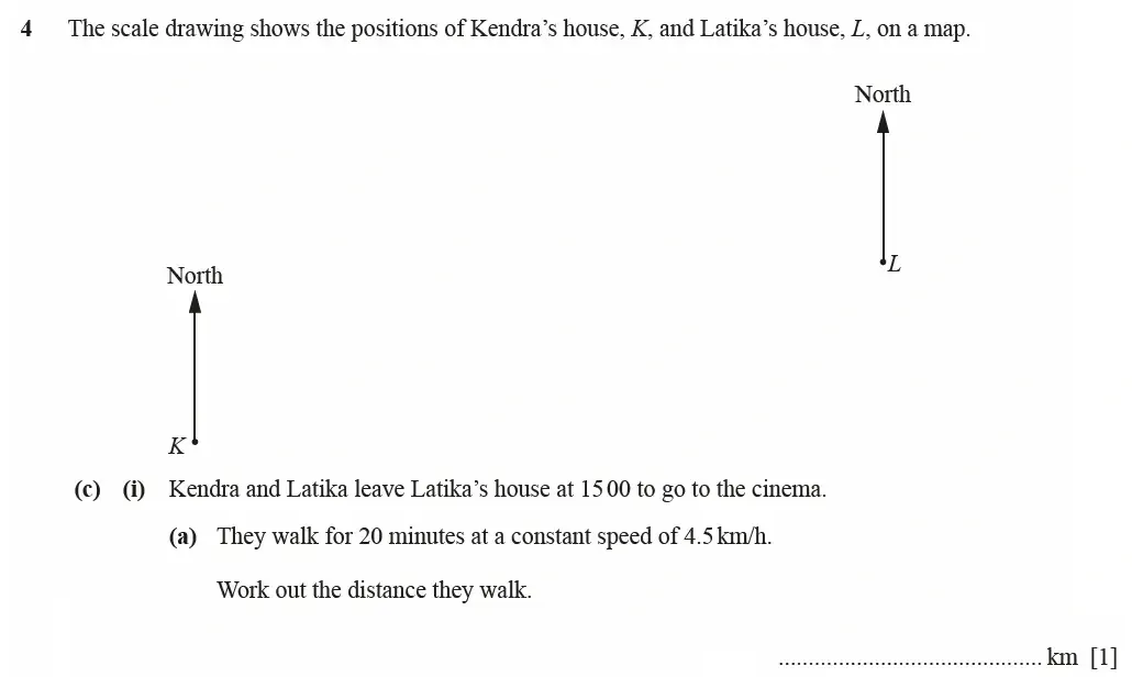 Question 04(c)(i)(a) - Cambridge IGCSE Maths Past Papers - Core Calculator March 2021 - Paper 3