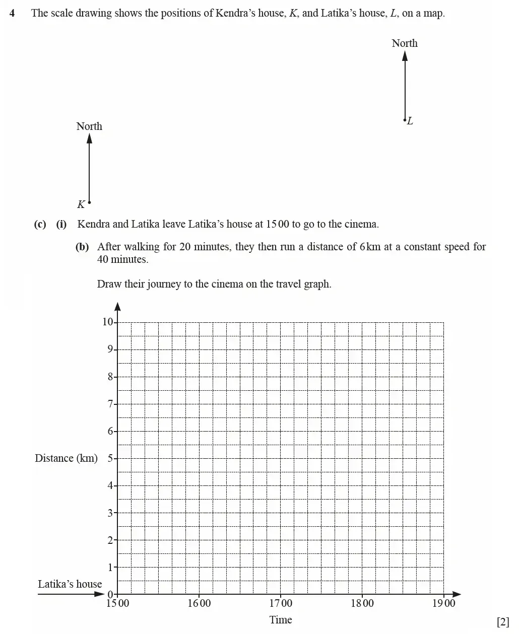 Question 04(c)(i)(b) - Cambridge IGCSE Maths Past Papers - Core Calculator March 2021 - Paper 3