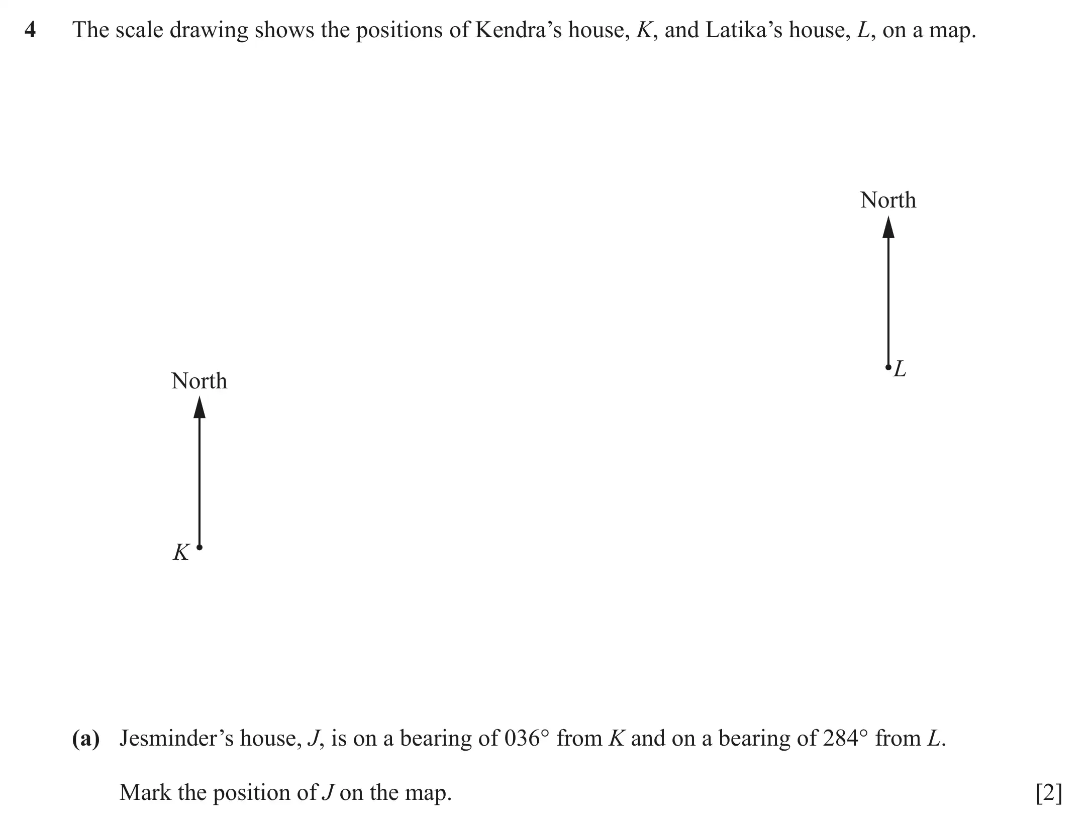 Question 4(a) - Cambridge IGCSE Maths Past Papers - Core Calculator March 2021 - Paper 3