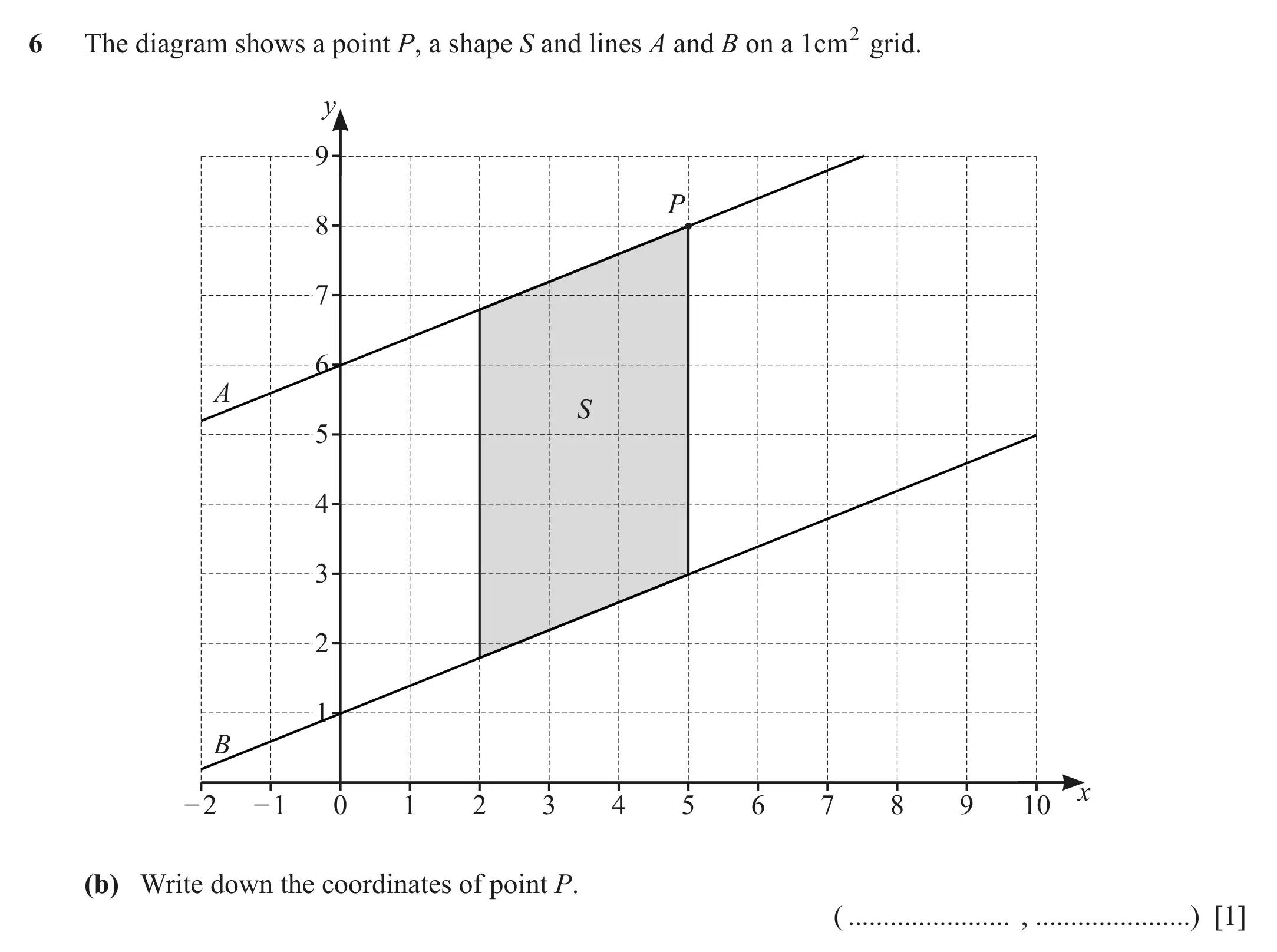Question 6(b) - Cambridge IGCSE Maths Past Papers - Core Calculator March 2021 - Paper 3