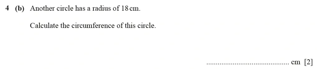 Question 04(b) - Cambridge IGCSE Maths Past Papers - Core Calculator March 2022 - Paper 3