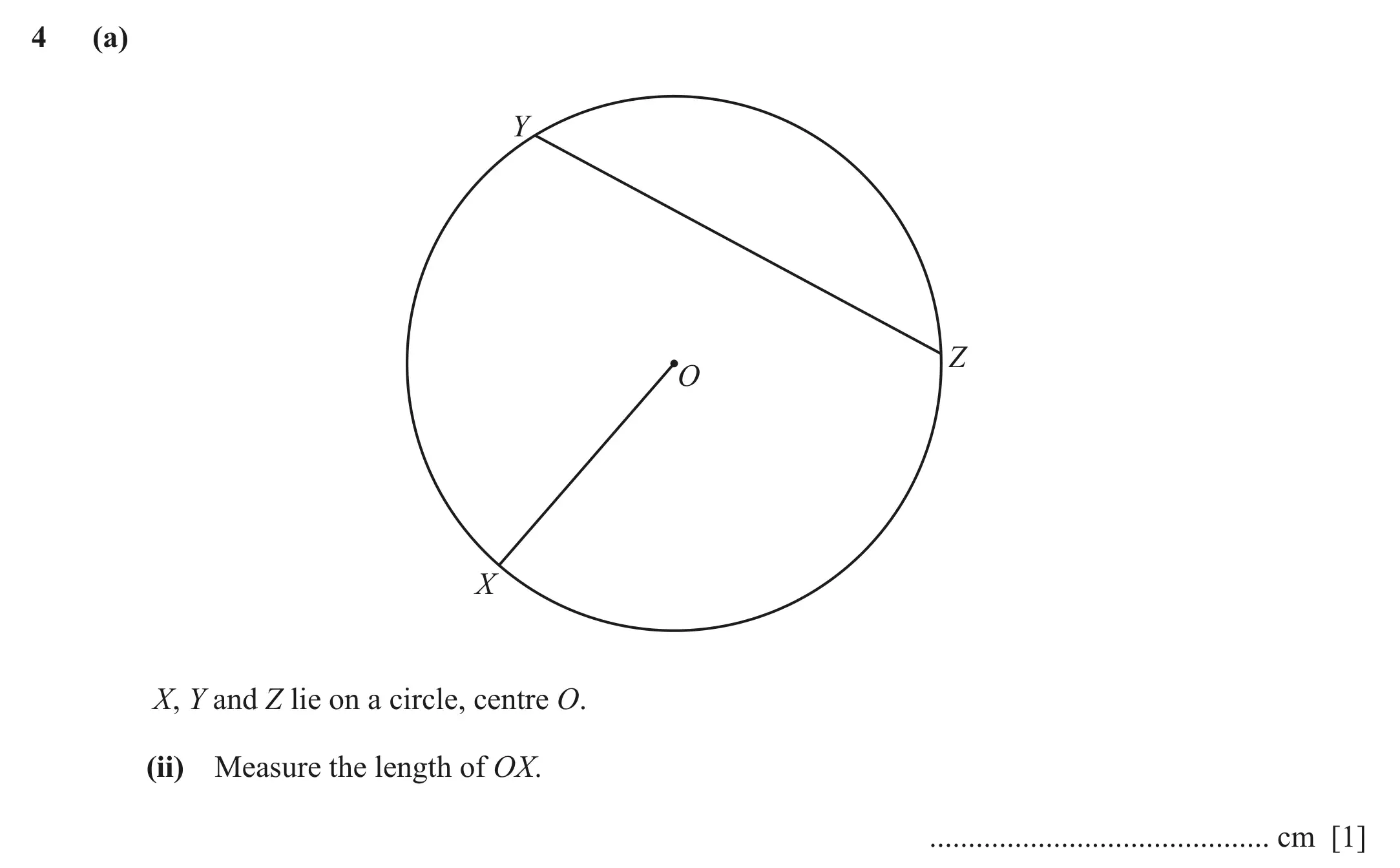 Question 4(a)(ii) - Cambridge IGCSE Maths Past Papers - Core Calculator March 2022 - Paper 3