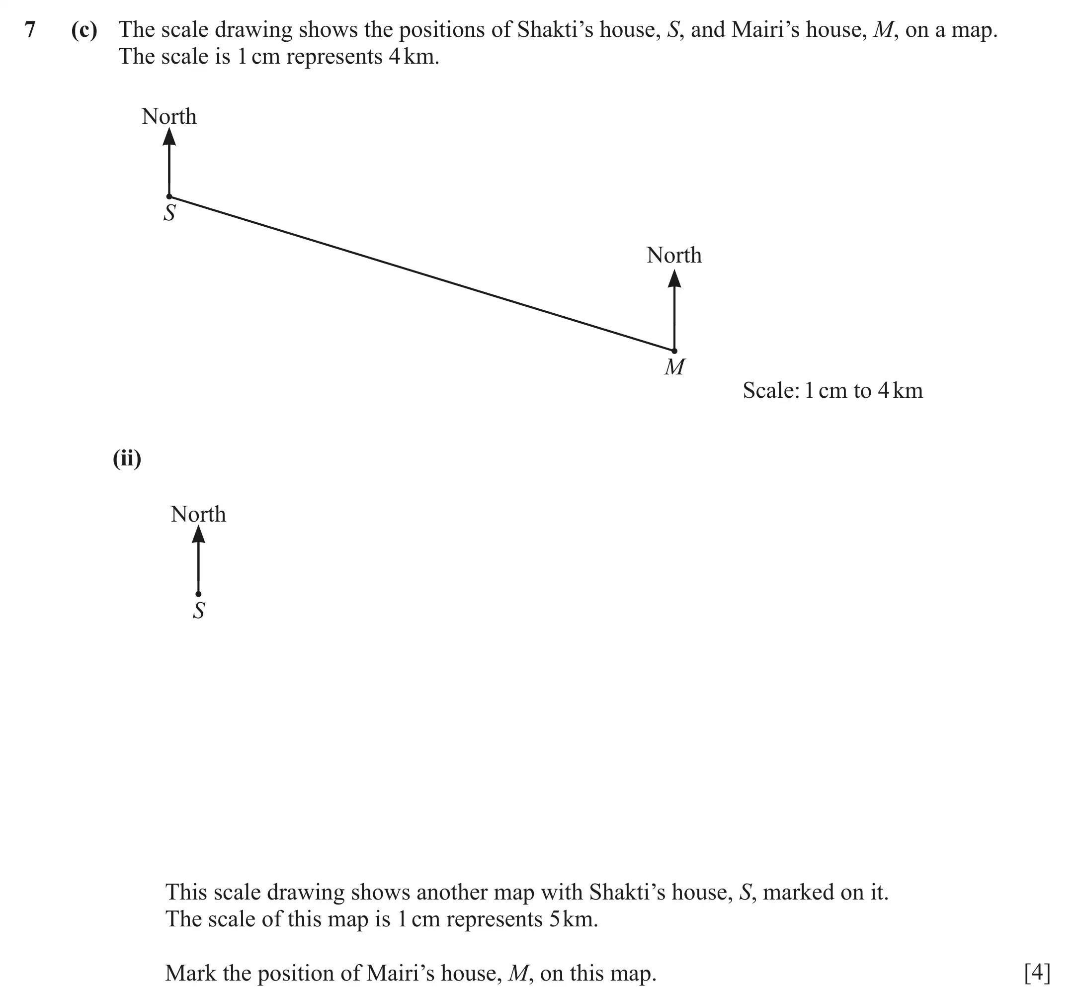 Question 7(c)(ii) - Cambridge IGCSE Maths Past Papers - Core Calculator March 2022 - Paper 3