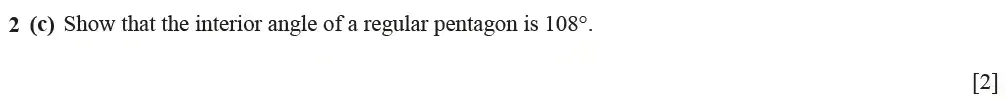 Question 02(c) - Cambridge IGCSE Maths Past Papers - Core Calculator June 2022 - Paper 31