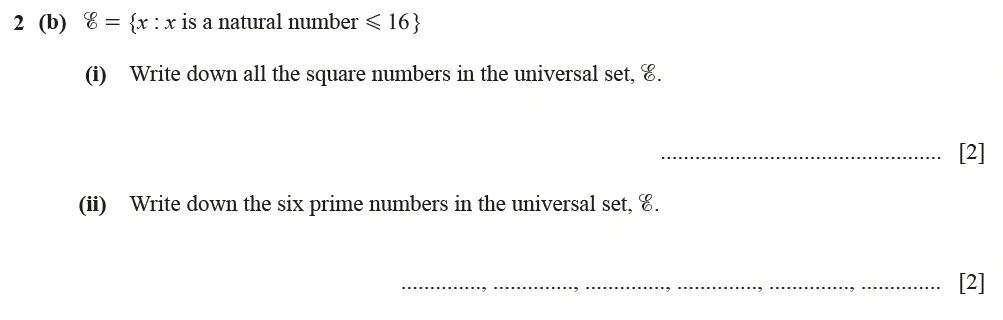 Question 02(b)(i)(ii) - Cambridge IGCSE Maths Past Papers - Core Calculator June 2022 - Paper 33