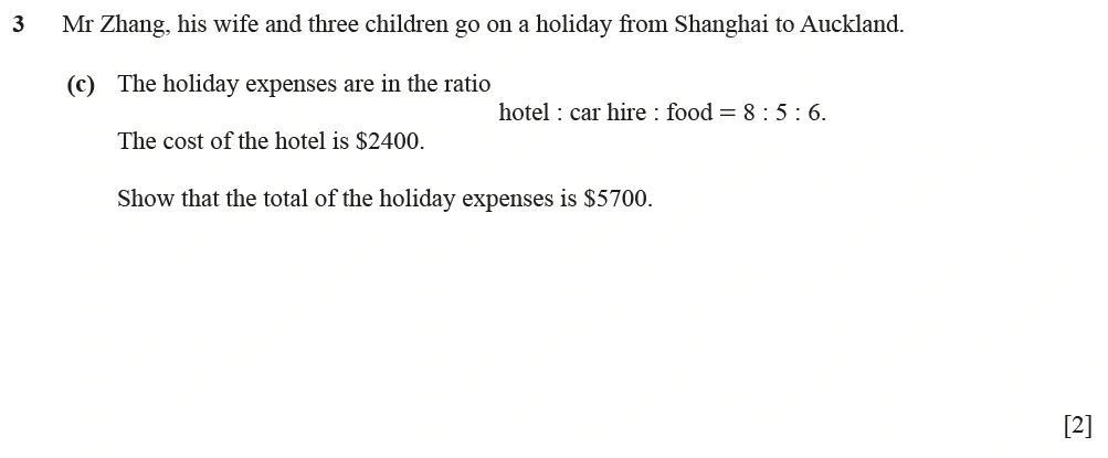 Question 03(c) - Cambridge IGCSE Maths Past Papers - Core Calculator June 2022 - Paper 33
