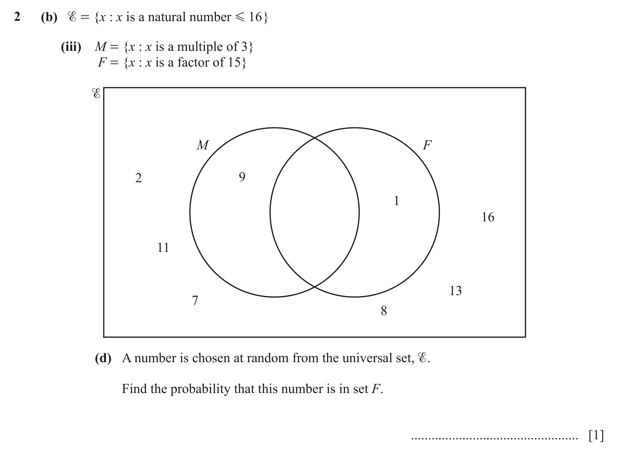 Question 2(b)(iii)(d) - Cambridge IGCSE Maths Past Papers - Core Calculator June 2022 - Paper 33