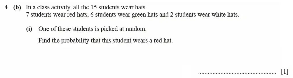 Question 04(b)(i) - Cambridge IGCSE Maths Past Papers - Extended Calculator March 2021 - Paper 4