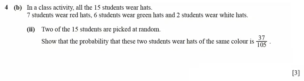 Question 04(b)(ii) - Cambridge IGCSE Maths Past Papers - Extended Calculator March 2021 - Paper 4