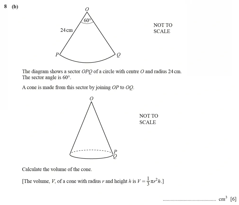 Question 08(b) - Cambridge IGCSE Maths Past Papers - Extended Calculator March 2021 - Paper 4