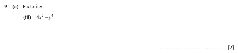 Question 09(a)(iii) - Cambridge IGCSE Maths Past Papers - Extended Calculator March 2021 - Paper 4