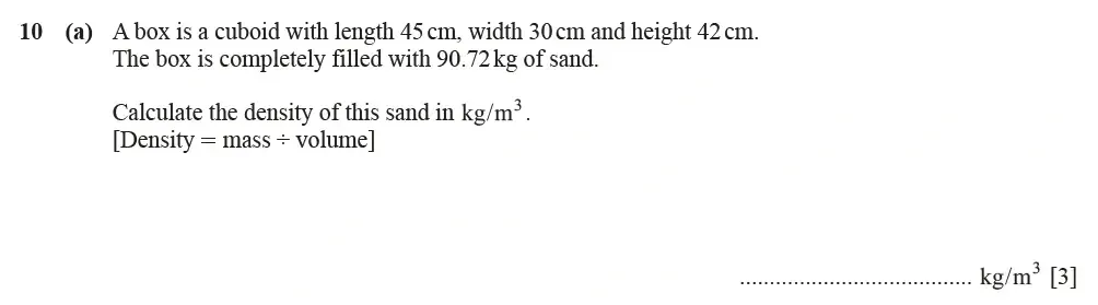 Question 10(a) - Cambridge IGCSE Maths Past Papers - Extended Calculator March 2021 - Paper 4