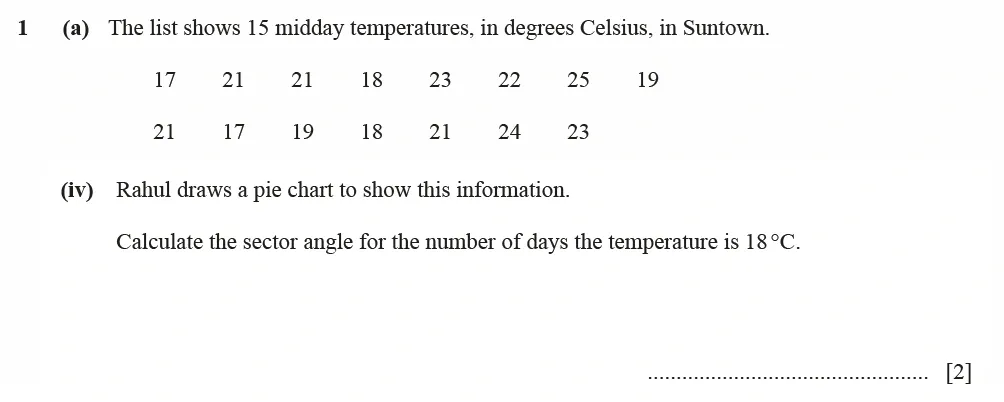 Question 01(a)(iv) - Cambridge IGCSE Maths Past Papers - Extended Calculator June 2022 - Paper 41