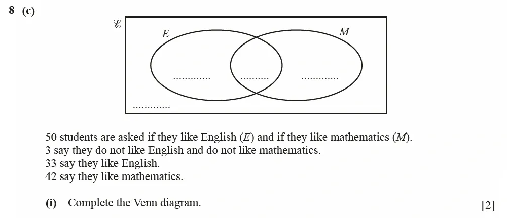 Question 08(c)(i) - Cambridge IGCSE Maths Past Papers - Extended Calculator June 2022 - Paper 41