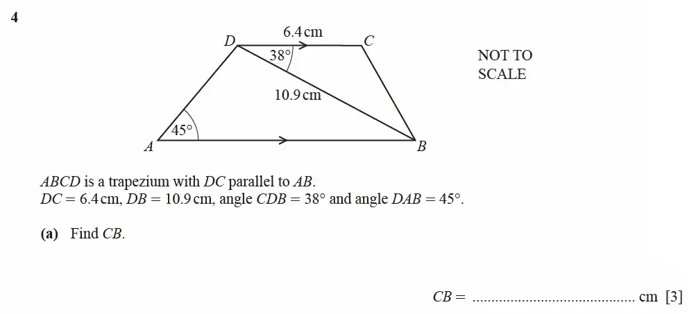 Question 04(a) - Cambridge IGCSE Maths Past Papers - Extended Calculator June 2022 - Paper 42