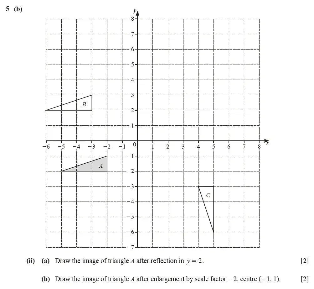 Question 05(b)(ii) - Cambridge IGCSE Maths Past Papers - Extended Calculator June 2022 - Paper 42