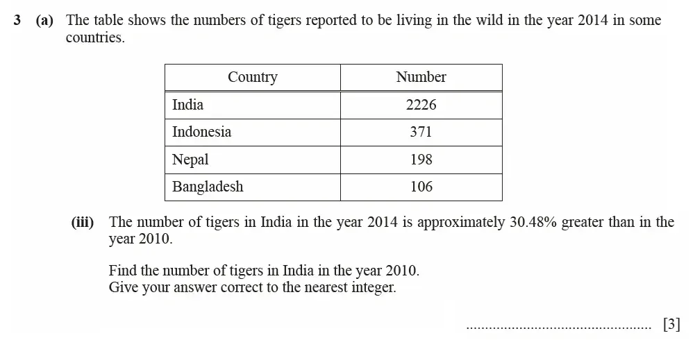 Question 03(a)(iii) - Cambridge IGCSE Maths Past Papers - Extended Calculator June 2022 - Paper 43