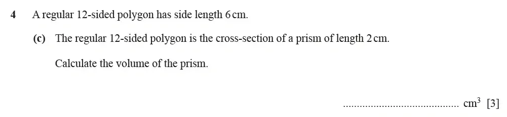 Question 04(b)(ii)(c) - Cambridge IGCSE Maths Past Papers - Extended Calculator June 2022 - Paper 43