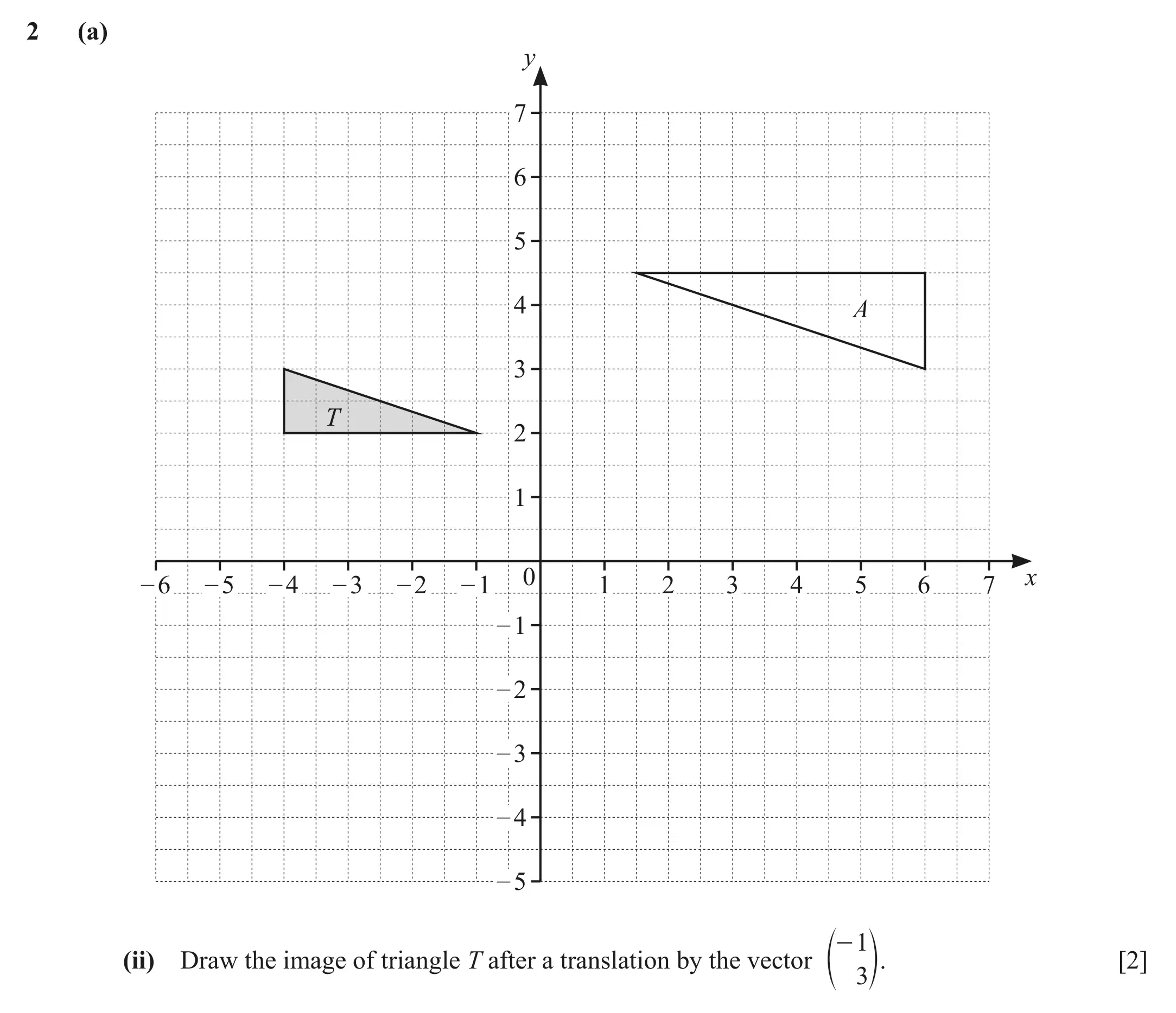 Question 2(a)(ii) - Cambridge IGCSE Maths Past Papers - Extended Calculator June 2022 - Paper 43