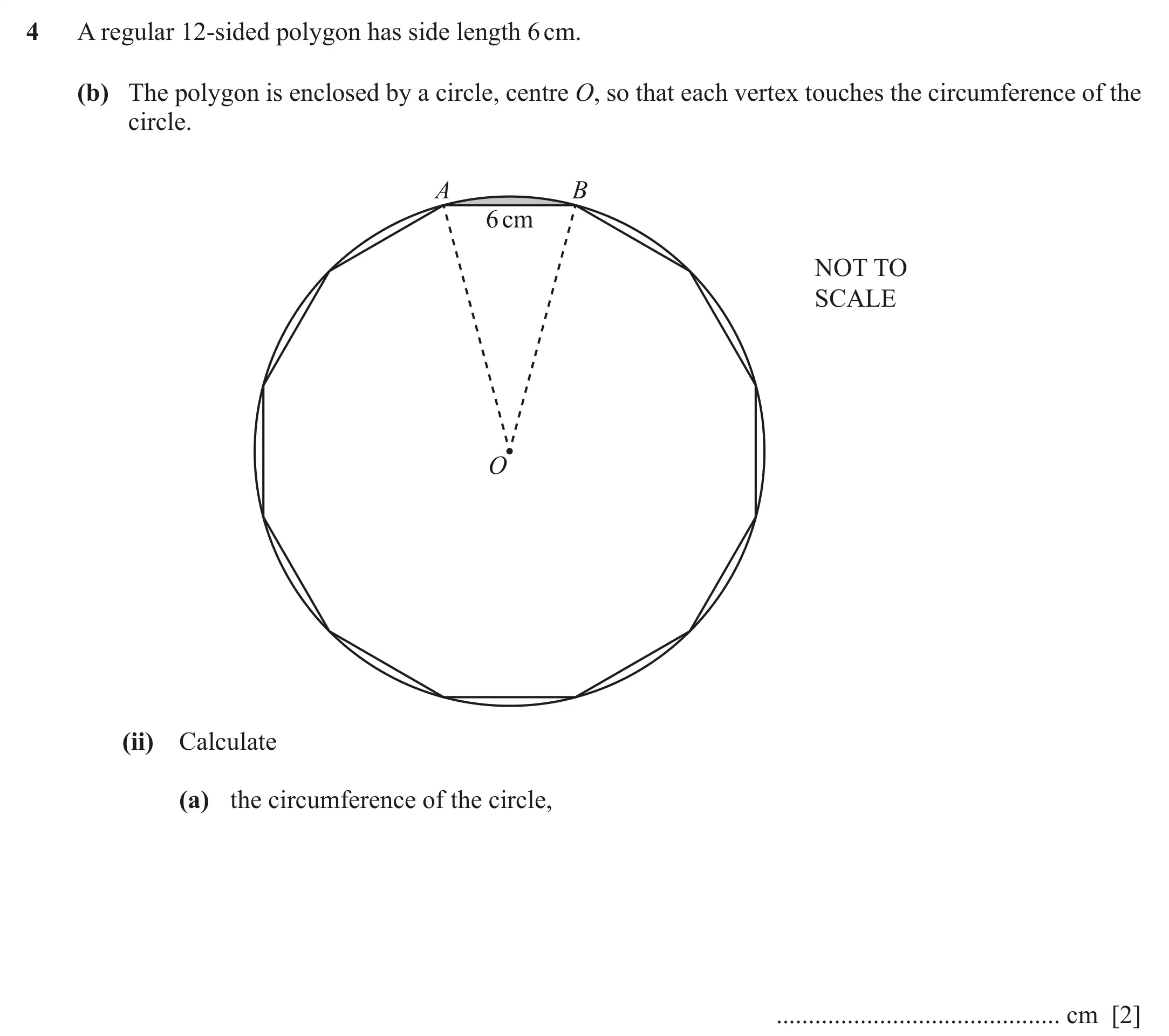 Question 4(b)(ii)(a) - Cambridge IGCSE Maths Past Papers - Extended Calculator June 2022 - Paper 43