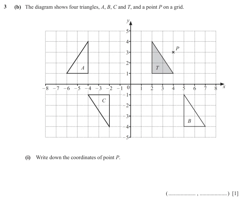 Question 3(b)(i) - Cambridge IGCSE Maths Past Papers - Core Calculator - Paper 3 - TZ3 June 2024
