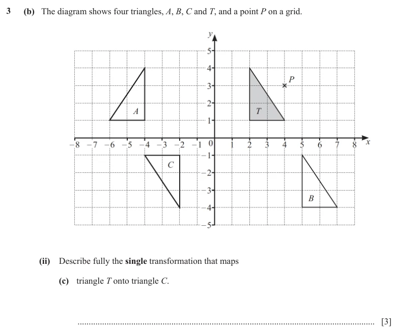 Question 3(b)(ii)(c) - Cambridge IGCSE Maths Past Papers - Core Calculator - Paper 3 - TZ3 June 2024