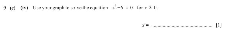 Question 9(c)(iv) - Cambridge IGCSE Maths Past Papers - Core Calculator - Paper 3 - TZ3 June 2024