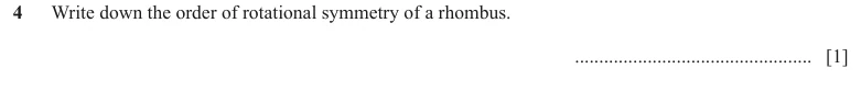 Question 4 - Cambridge IGCSE Maths Past Papers - Core Calculator - Paper 1 - TZ1 June 2024