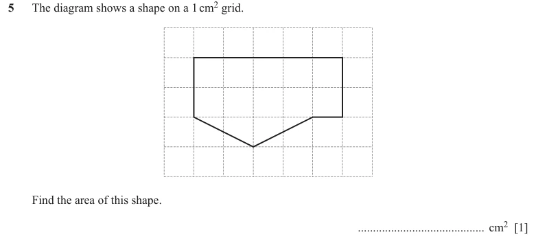 Question 5 - Cambridge IGCSE Maths Past Papers - Core Calculator - Paper 1 - TZ1 June 2024