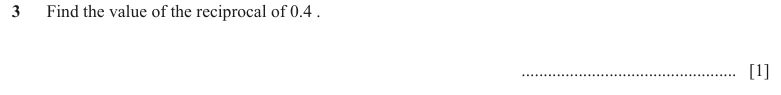 Question 3 - Cambridge IGCSE Maths Past Papers - Core Calculator - Paper 1 - TZ2 June 2024