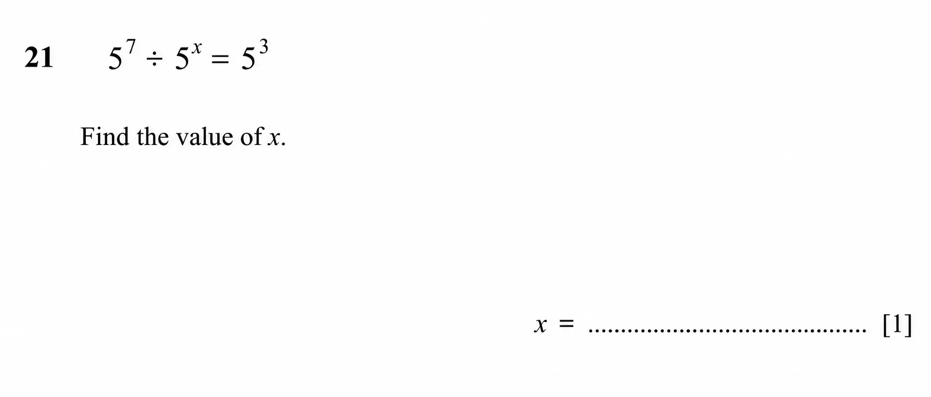 Question 21 - Cambridge IGCSE Maths Past Papers - Core Calculator - Paper 1 - TZ2 June 2024