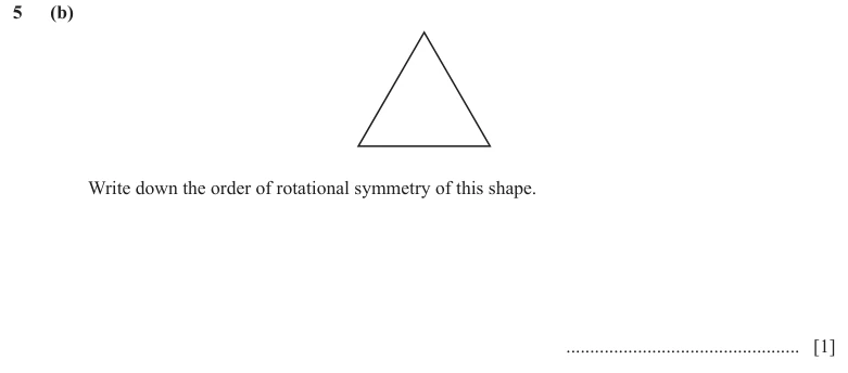 Question 5(b) - Cambridge IGCSE Maths Past Papers - Core Calculator - Paper 1 - TZ3 June 2024