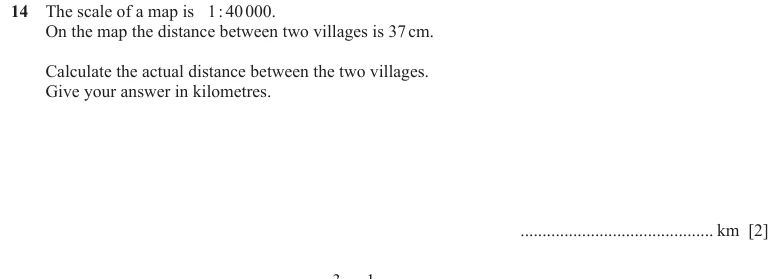 Question 14 - Cambridge IGCSE Maths Past Papers - Core Calculator - Paper 1 - TZ3 June 2024