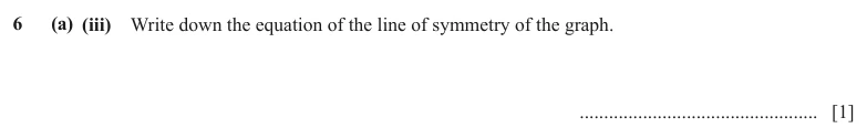 Question 6(a)(iii) - Cambridge IGCSE Maths Past Papers - Core Calculator - Paper 3 - TZ2 June 2024