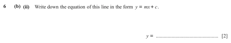 Question 6(b)(ii) - Cambridge IGCSE Maths Past Papers - Core Calculator - Paper 3 - TZ2 June 2024