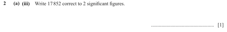 Question 2(a)(iii) - Cambridge IGCSE Maths Past Papers - Core Calculator - Paper 3 - TZ2 November 2023
