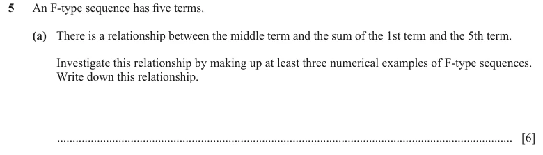 Question 5(a) - Cambridge IGCSE Maths Past Papers - Core Calculator - Paper 5 - TZ1 November 2023