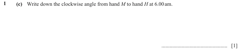 Question 1(c) - Cambridge IGCSE Maths Past Papers - Core Calculator - Paper 5 - TZ2 November 2023