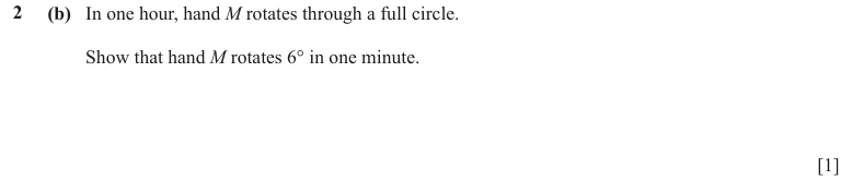 Question 2(b) - Cambridge IGCSE Maths Past Papers - Core Calculator - Paper 5 - TZ2 November 2023